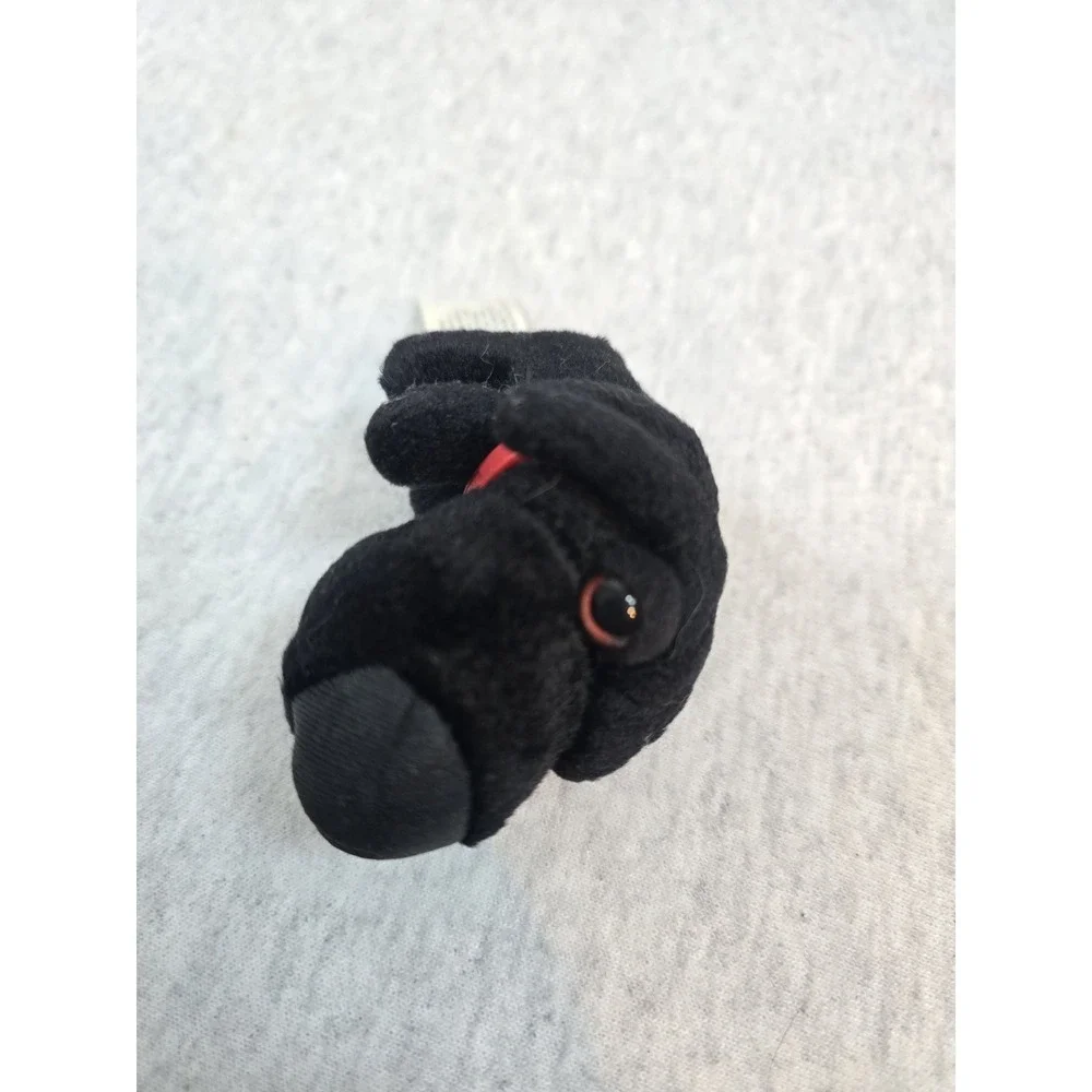 THE DOG Artlist Collection Black Lab Plush Big Eyes And Head With Tag 2004